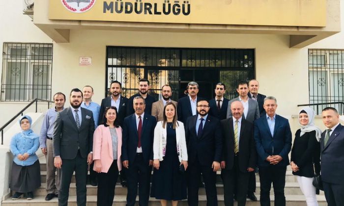 Derya Bakbak'tan Şehitkamil Milli Eğitim Müdürlüğüne ziyaret