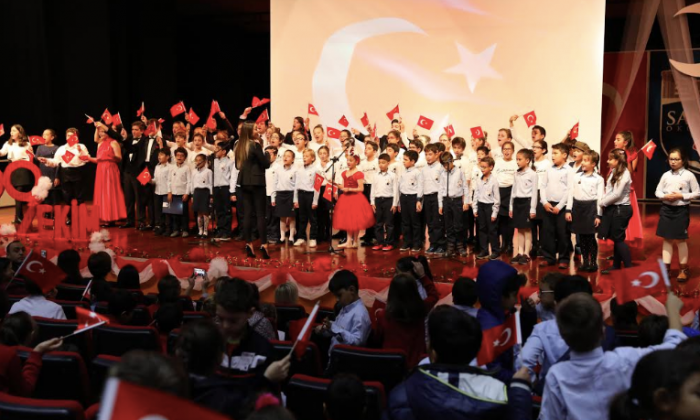 SANKO Okulları'nda Cumhuriyet çoşkusu