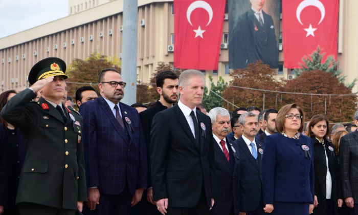 Gazi Mustafa Kemal Atatürk, Gazişehir'de törenlerle anıldı