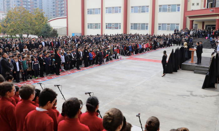 SANKO OKULLARI ATA’SINI SAYGI, MİNNET VE ÖZLEMLE ANDI