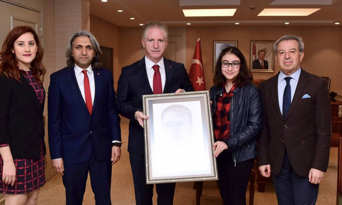 Özel Seçkin Koleji'nden Vali Gül'e ziyaret