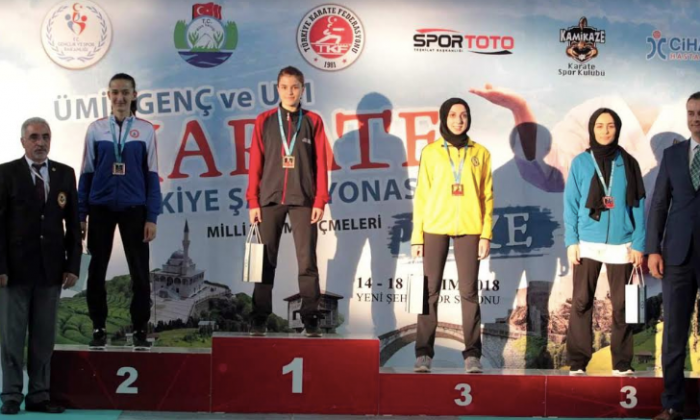 GAÜN öğrencisi Türkiye şampiyonu oldu