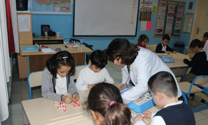 Özel Seçkin Koleji'nde zeka oyunları