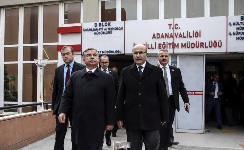 Bakan Yılmaz Adana İl Milli Eğitim Müdürlüğü 'nde
