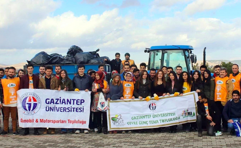 “Kampüs Bizim Orman Bizim” Projesiyle GAÜN Daha Temiz