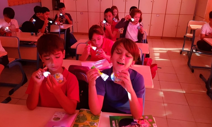 Seçkin Kolejinde bilim etkinliği