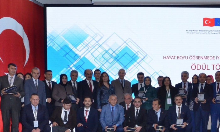"Hayat Boyu Öğrenmede İyi Uygulama Örnekleri” ödüllendirildi