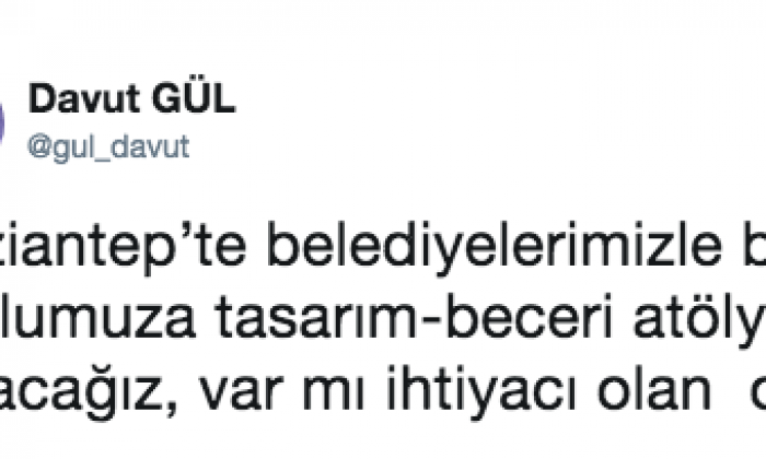 Vali Gül twiterda sordu: Var mı ihtiyacı olan  okul?