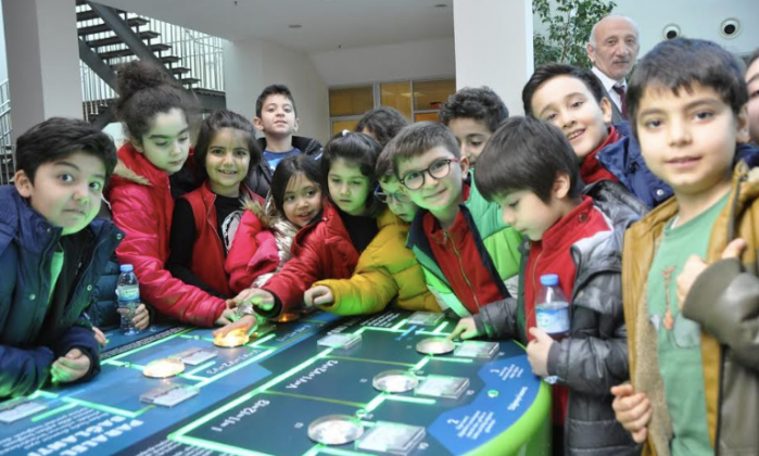 Minik GKV’lilerin  Gezegenlerin Dünyasına Yolculuğu