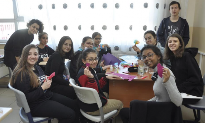 Cemil Alevli Koleji Öğrencilerinden Örnek Proje