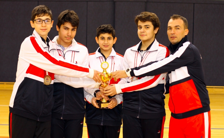 Özel Sanko Okullarının tenis başarısı