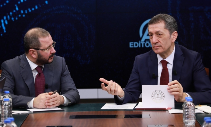 Bakan Selçuk AA Editör Masasında Eğitim Gündemini Değerlendirdi