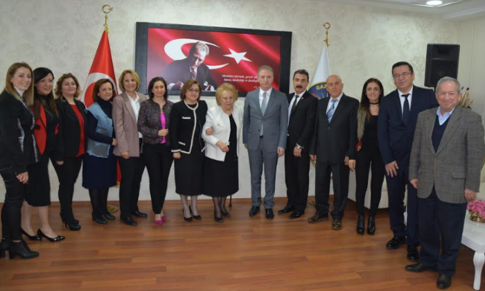 Şampiyonların Okulu GKV Vali Gül ve Başkan Şahin’i ağırladı