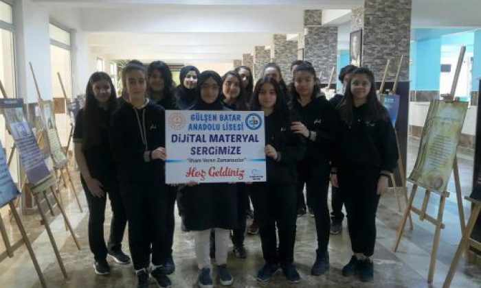 Gülşen Batar Anadolu Lisesi'nden dijital sergi
