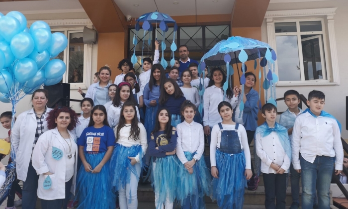 Özel Çağdaş Bilgi Kolejinde "Dünya Su Günü" etkinliği