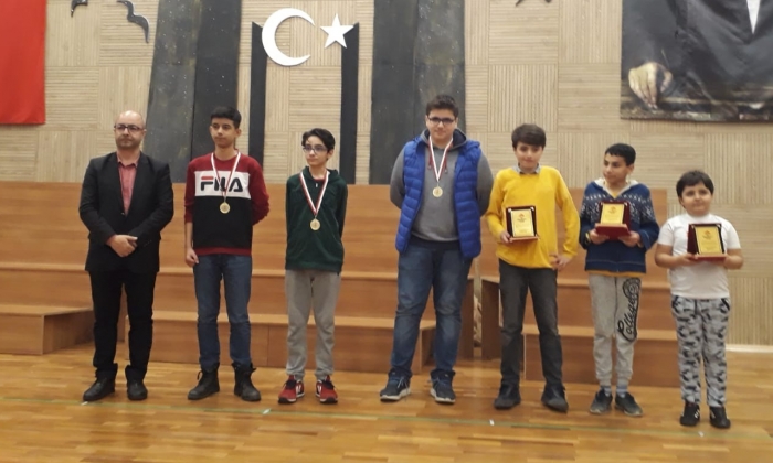 Gaziantep Bahçeşehir Koleji Geleneksel Bahar Satranç Turnuvası yapıldı