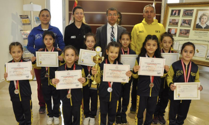 Gaziantep Kolej Vakfı Sporcularının Artistik Cimnastik Başarısı