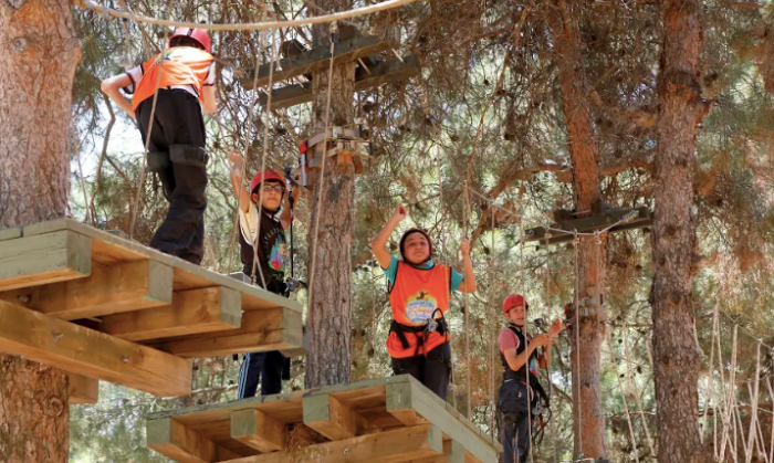 Şehitkamil'de çocuklar doğaya dokunarak büyüyor