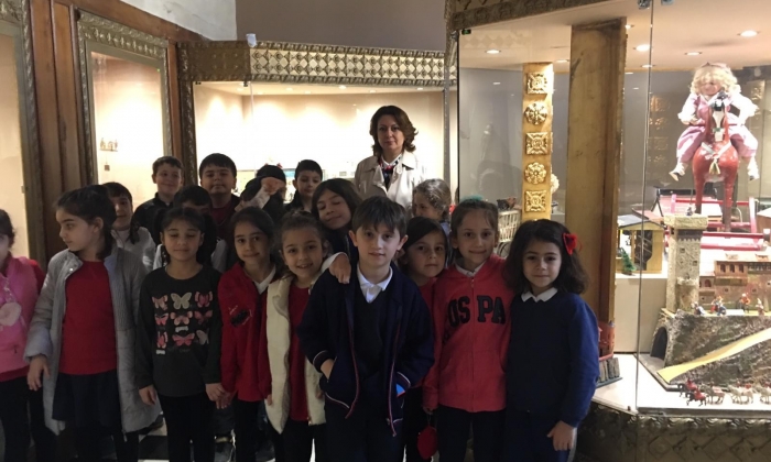 Seçkinli öğrenciler Oyuncak Müzesinde