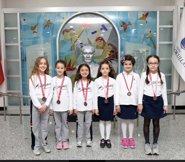 SANKO OKULLARI JİMNASTİK TAKIMI İL ÜÇÜNCÜSÜ