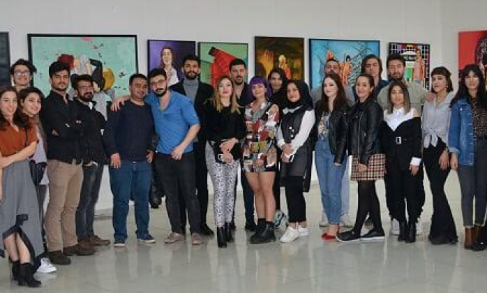 GAÜN ve KSÜ öğrencilerinden ortak sergi