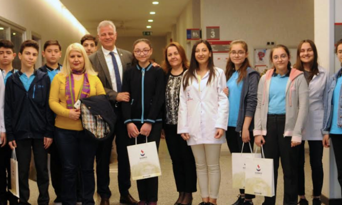 Ali Küncülü Ortaokulu öğrencileri SANKO Üniversitesi'nde