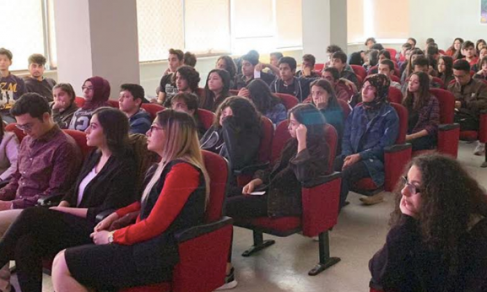 Yasemin Erman Balsu Anadolu Lisesi öğrencileri bilgilendirildi