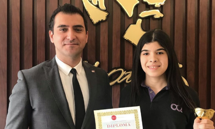 Sedat Akdoğan Koleji öğrencisinden uluslararası başarı