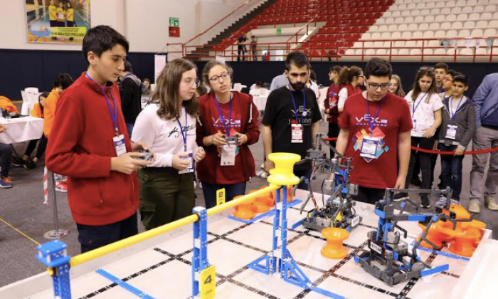 SANKO Okullarında "Gaziantep VEX IQ Challenge Turnuvası” yapıldı