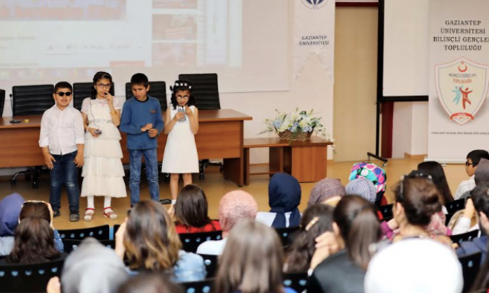 Engelli minikler gönüllerince eğlendi