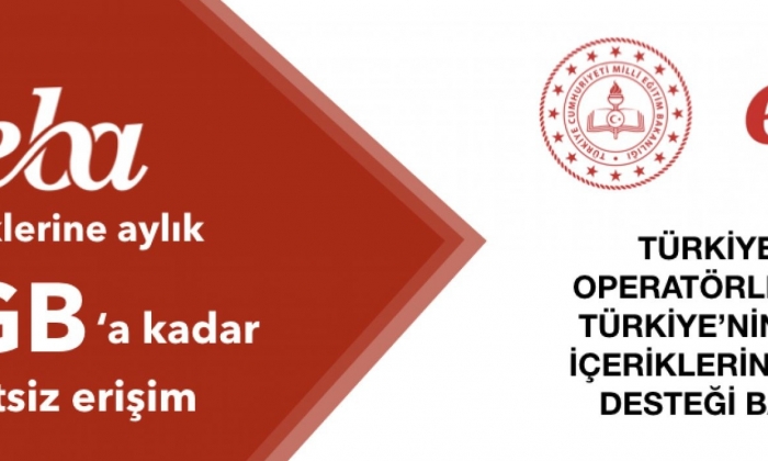 EBA, aylık 3 GB'ye kadar ücretsiz olacak