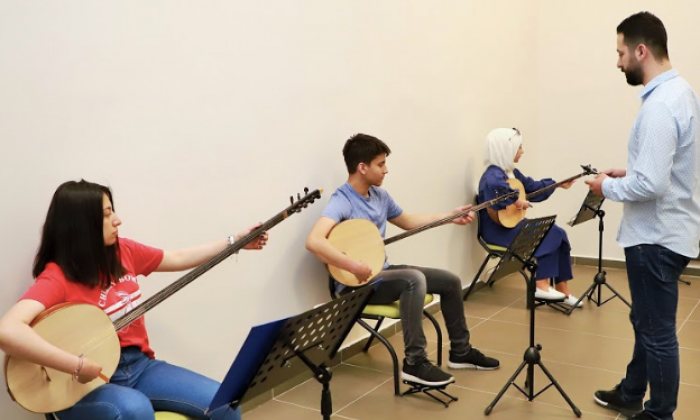 Tambur eğitiminin yeni adresi ‘ŞSM’