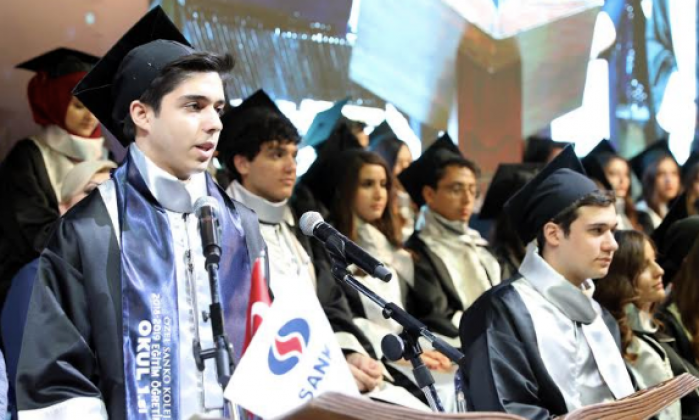 SANKO Okullarında mezuniyet coşkusu