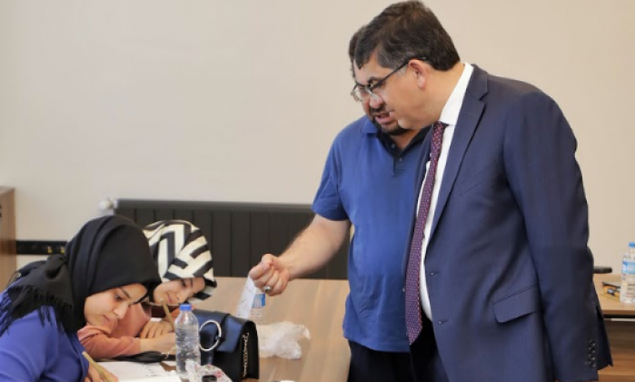 Başkan Fadıloğlu, ŞSM’deki kursiyerleri ziyaret etti