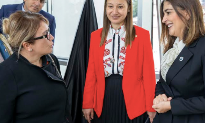 KEFEK Başkanı SANKO Okullarında