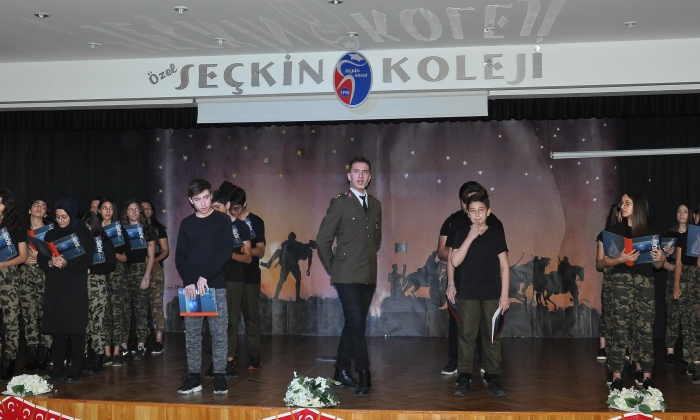 Seçkin Koleji'nde cumhuriyet bayramı kutlandı