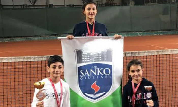SANKO Okulları'nın tenis başarısı