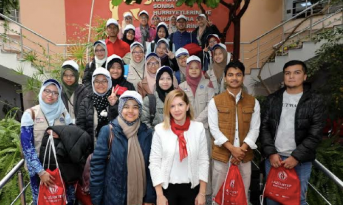Malezya İslami Bilimler Üniversitesi Öğrencilerinden GAÜN’e  Ziyaret