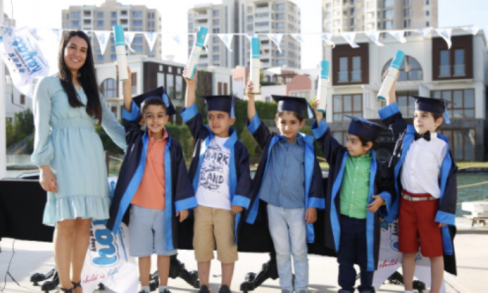 Hayat Kreş ve Anaokulları'nda mezuniyet heyecanı