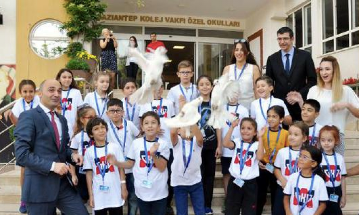 GKV'da barış güvercinleri uçtu