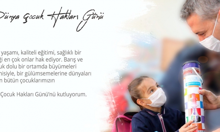 Tepe’den çocuklara mesaj