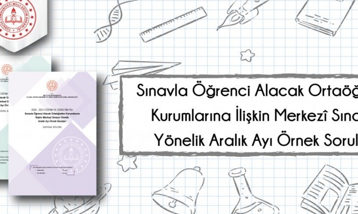 ARALIK - Örnek sorular