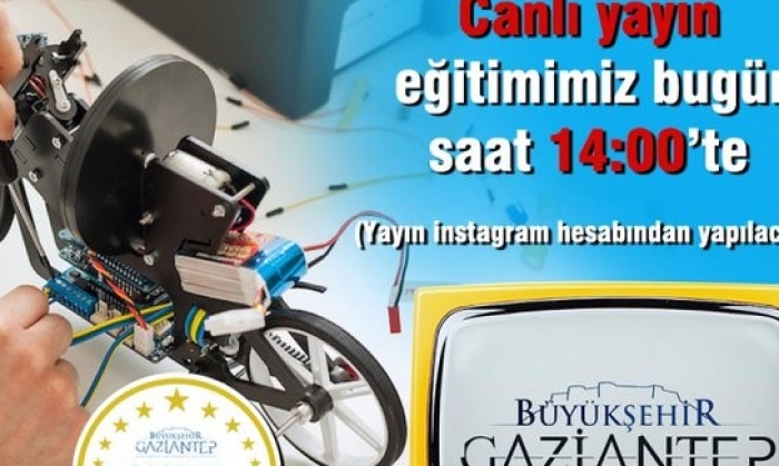 Canlı yayında robotik kodlama