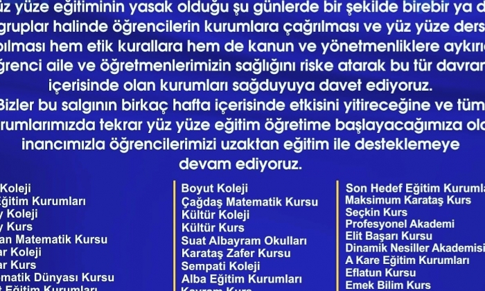 GÖKDER’den sağduyuya davet