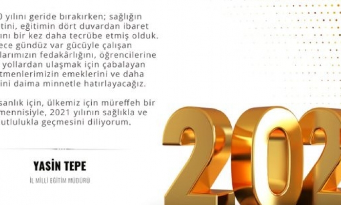 Tepe’den 2021 mesajı