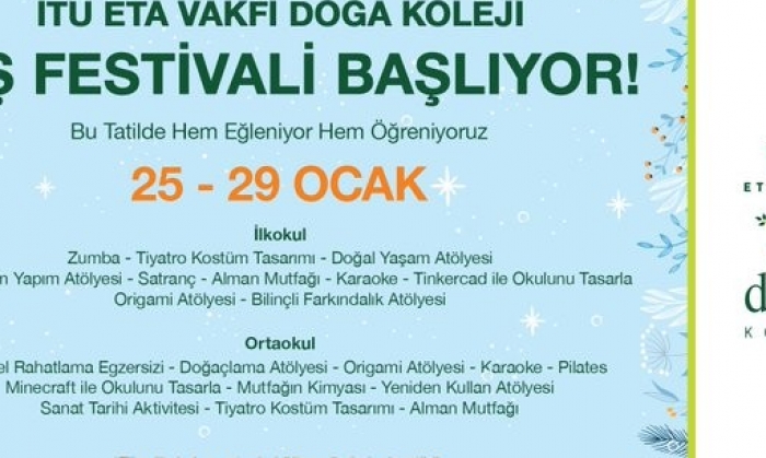 Doğa’da kış festivali