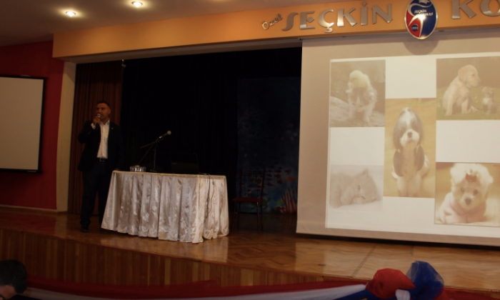 Seçkin'de hayvanları koruma semineri