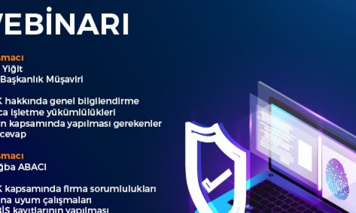 GTO’dan kişisel veri webinarı