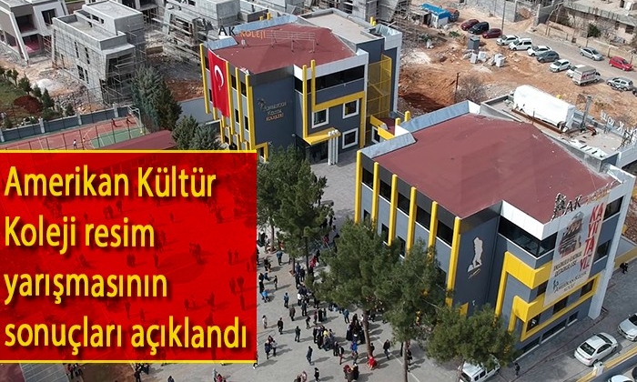 Amerikan Kültür Koleji resim yarışmasının sonuçları açıklandı