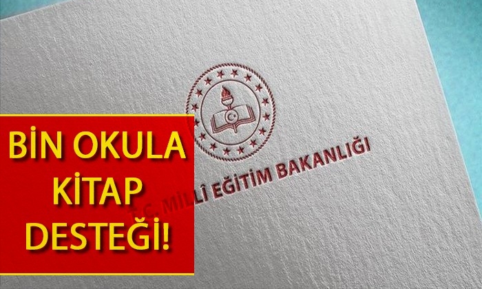 Bin okula kaynak desteği